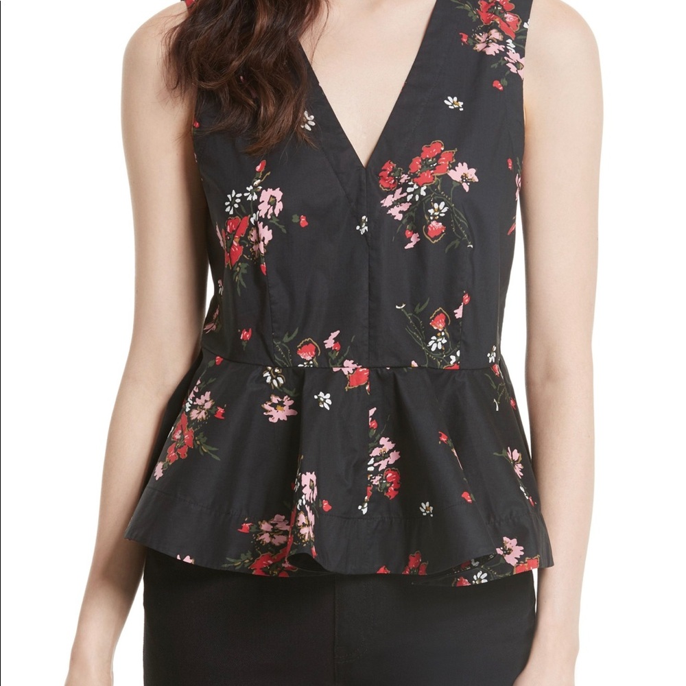 Rebecca Taylor peplum blouse